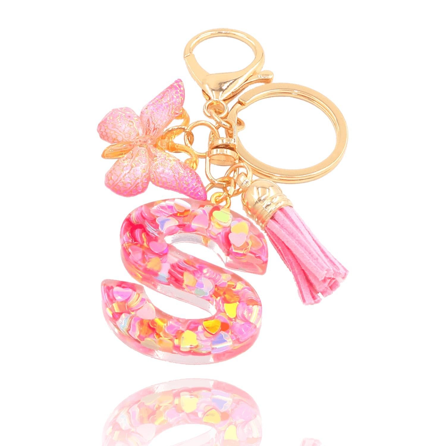 🎄TikTok Christmas Sale - 70% OFF🎄Initial Letter Keychains🦋