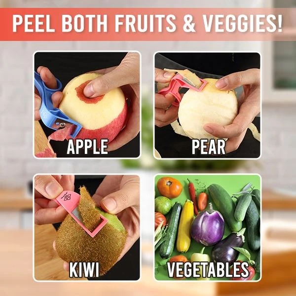 (🎅EARLY XMAS SALE - 50% OFF)Smart Stainless Steel Fruit Peeler