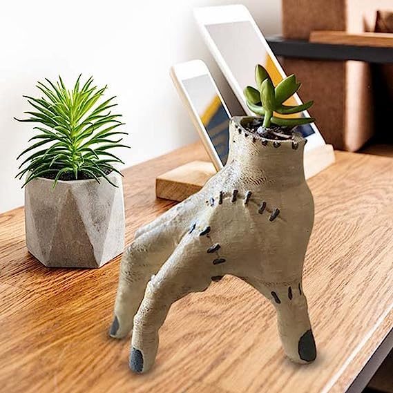 👻👻Horror Hand Plant Pot