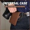 (Early Christmas Sale- 48% OFF) Universal Leather Case Waist Bag- Buy 2 Free Shipping