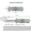 Handcrafted Retro Spinner Pocket Knife – Functional Art in Motion