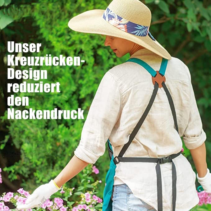 🔥Letzter Tag 49 % Rabatt✨ mit gekreuztem Rücken und tiefen Känguru-Taschen