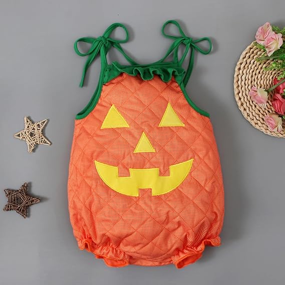 🔥Last Day Promotion 50% OFF🔥Halloween Ruffle Pumpkin Bodysuit⚡BUY 2 FREE SHIPPING