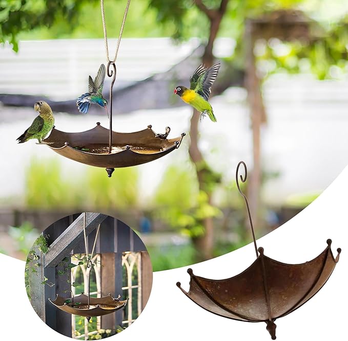 🦜Handmade Umbrella Bird Feeder