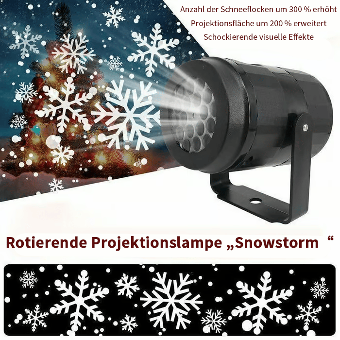 🎅Weihnachtsverkauf 49% Rabatt🎄LED Moving Schneeflocke Laser Licht Projektor Lampe Weihnachten Party Dekor