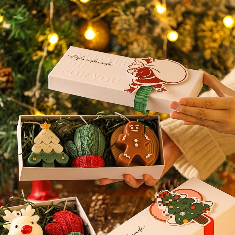 🎁TikTok Last Day Sale - 70% OFF🎅Christmas three-piece scented candle gift set🦌