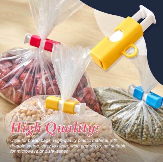 (Clearance Sale- 50% OFF) Fresh Food Bag Snack Clip