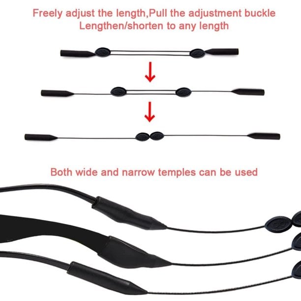 Last Day Promotion 48% OFF - Adjustable Glasses Anti-Slip String Strap(BUY 3 GET 1 FREE NOW)