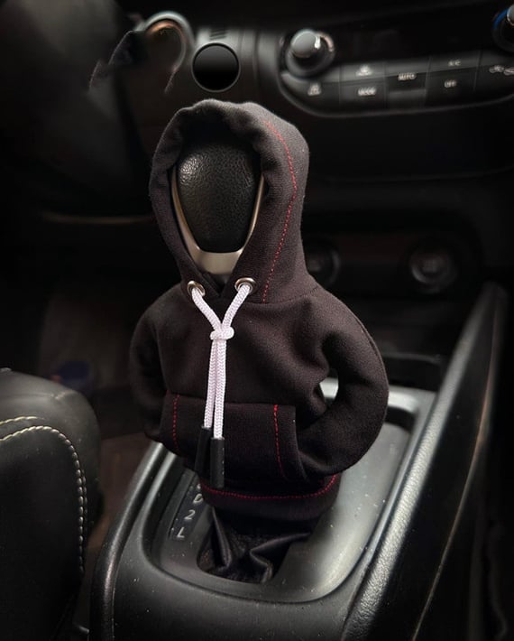 🔥Limited Time Sale 48% OFF🎉Hoodie Car Gear Shift Cover