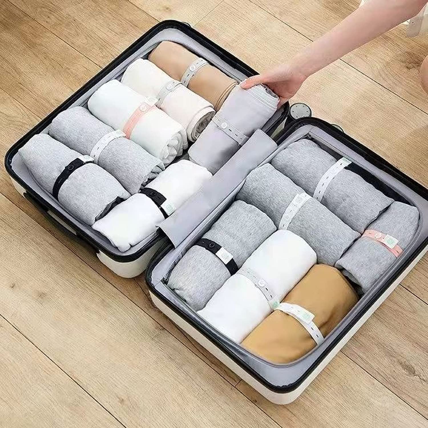 Last Day Promotion 48% OFF - Clothes Storage Elastic Band(10 pcs)