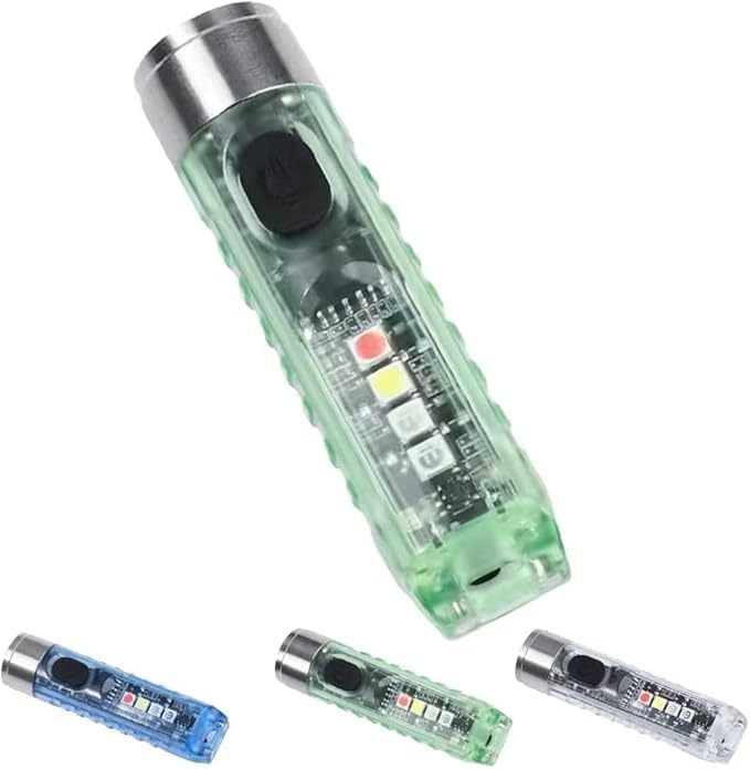🔥Rechargeable Mini Tactical Keychain Flashlight