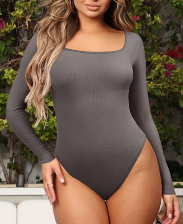 ✨Sexy U-neck long sleeved corset