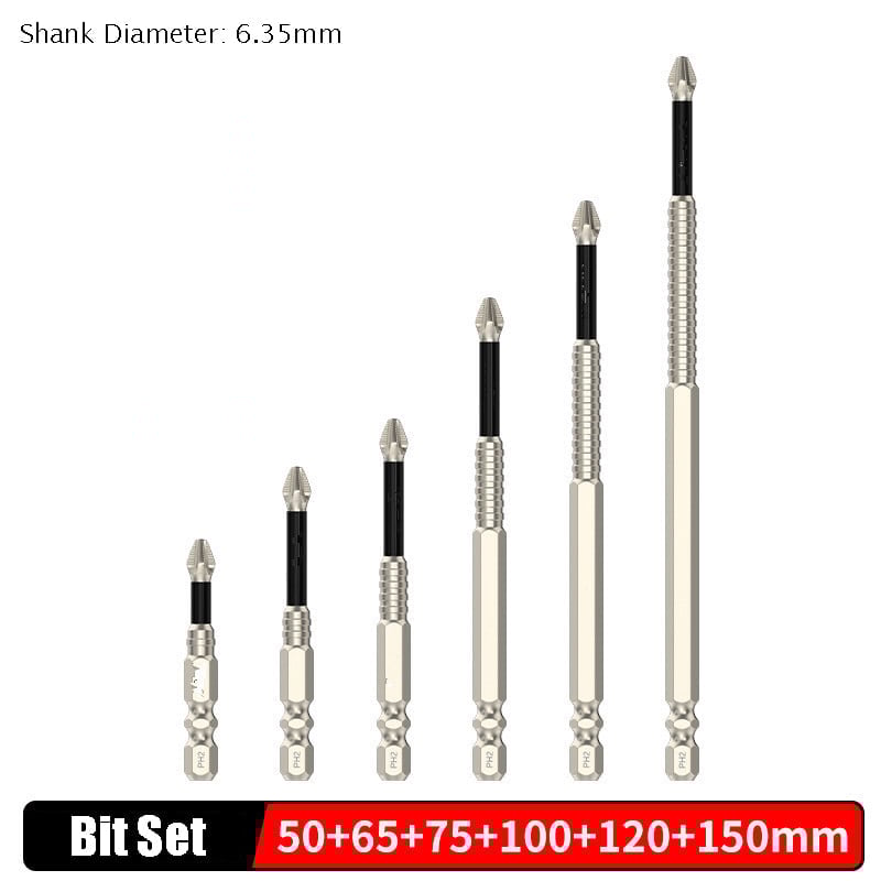 High-Magnetic Screwdriver Drill Bit Set（𝐒𝐭𝐞𝐯𝐞 𝐑𝐨𝐬𝐬 𝐑𝐞𝐜𝐨𝐦𝐦𝐞𝐧𝐝）