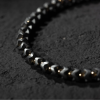 Black & Gold Hematite Bracelet – For the Man Who Holds It All Together