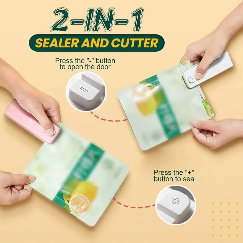 🔥Last Day Promotion 70% OFF-🔥2-in-1 Magnetic Food Sealer