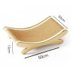 X Sisal Cat Scratcher & Bed: Artisan Craftsmanship, Redefining Feline Comfort Aesthetics