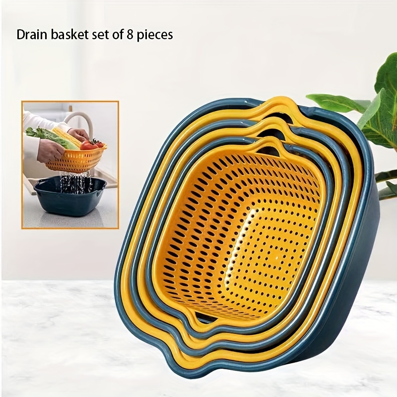 🔥Last Day Promotion 60% OFF -🎁- 🍎🥦🍆Multi-Functional Kitchen Basket Set🍇