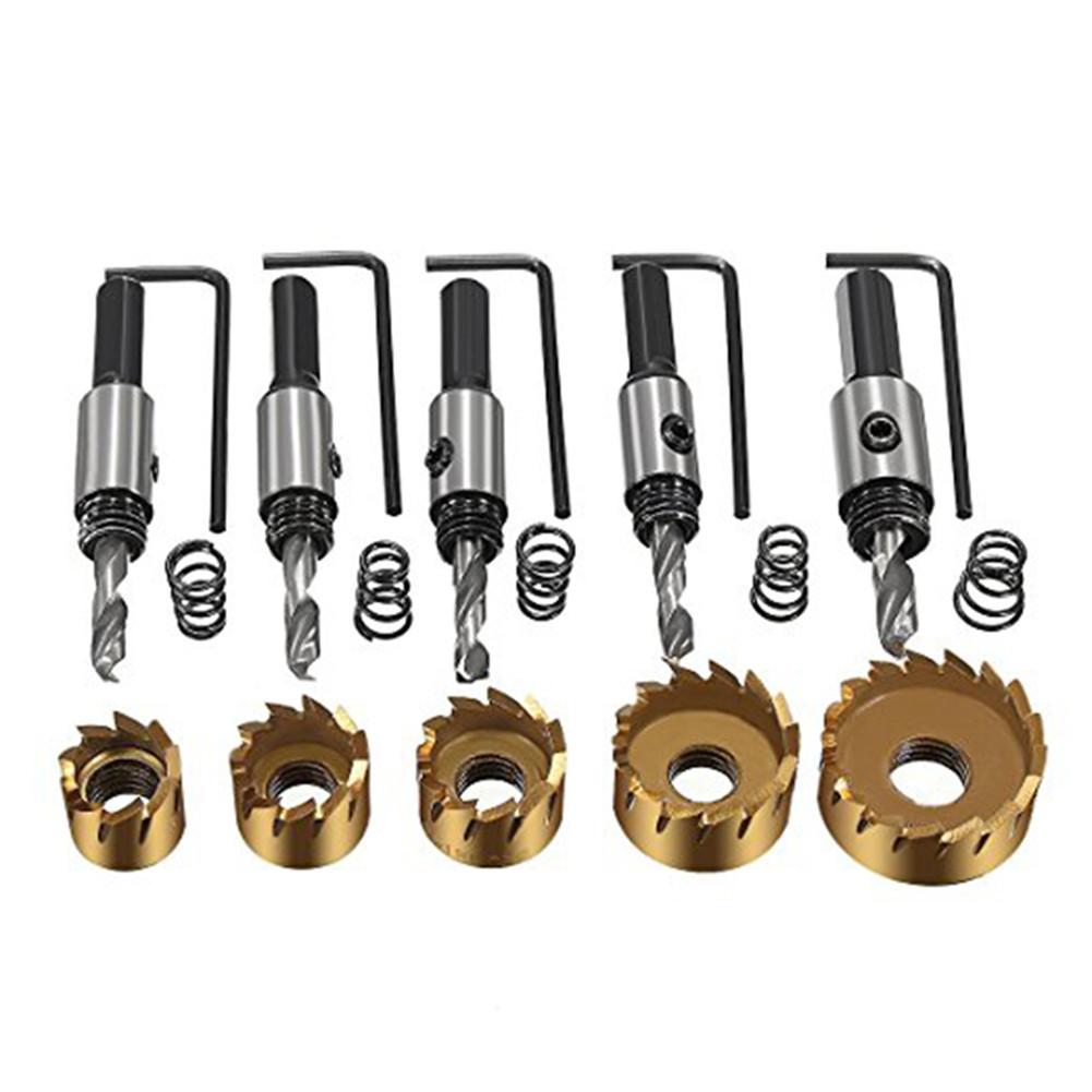 (🌲Early Christmas Sale- SAVE 48% OFF)5 Pcs Set HSS Drill Bit Hole Saw(BUY 2 GET FREE SHIPPING)
