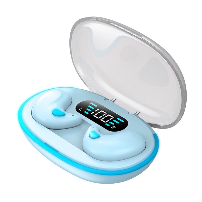 🏆Flash Sale 🔥20K+ SOLD!🔥Thin Earbuds for Small Ears: Comfortable for Sleep, Exercise - No Pressure, Low Delay, Long Life