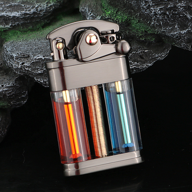 Double Tube Long Lasting Butane Lighter