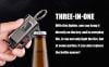 Portable Keychain Lighter-Adjustable Windproof Flame