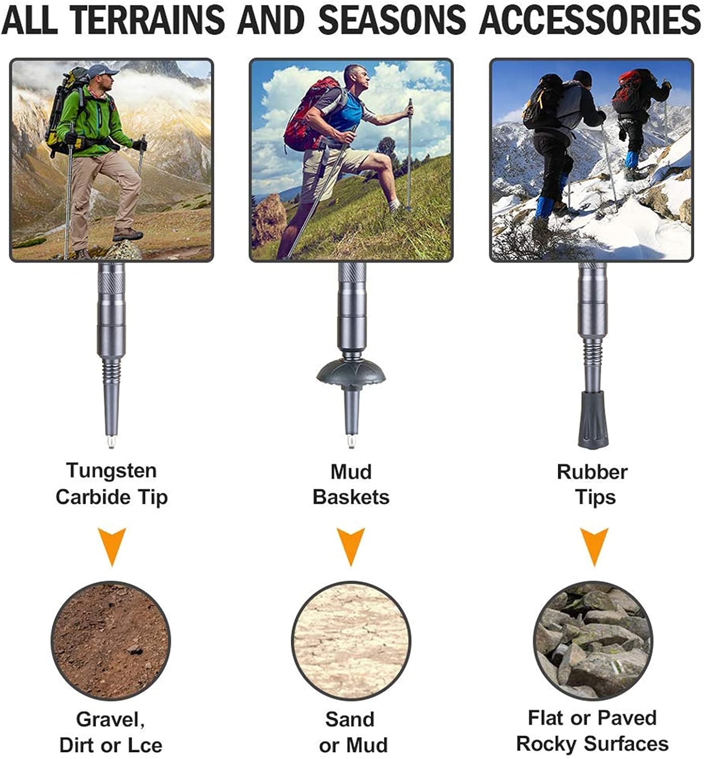 🎁TikTok Last Day Sale - 70% OFF🔥Multifunctional Trekking Pole – Built for Adventure⛰️