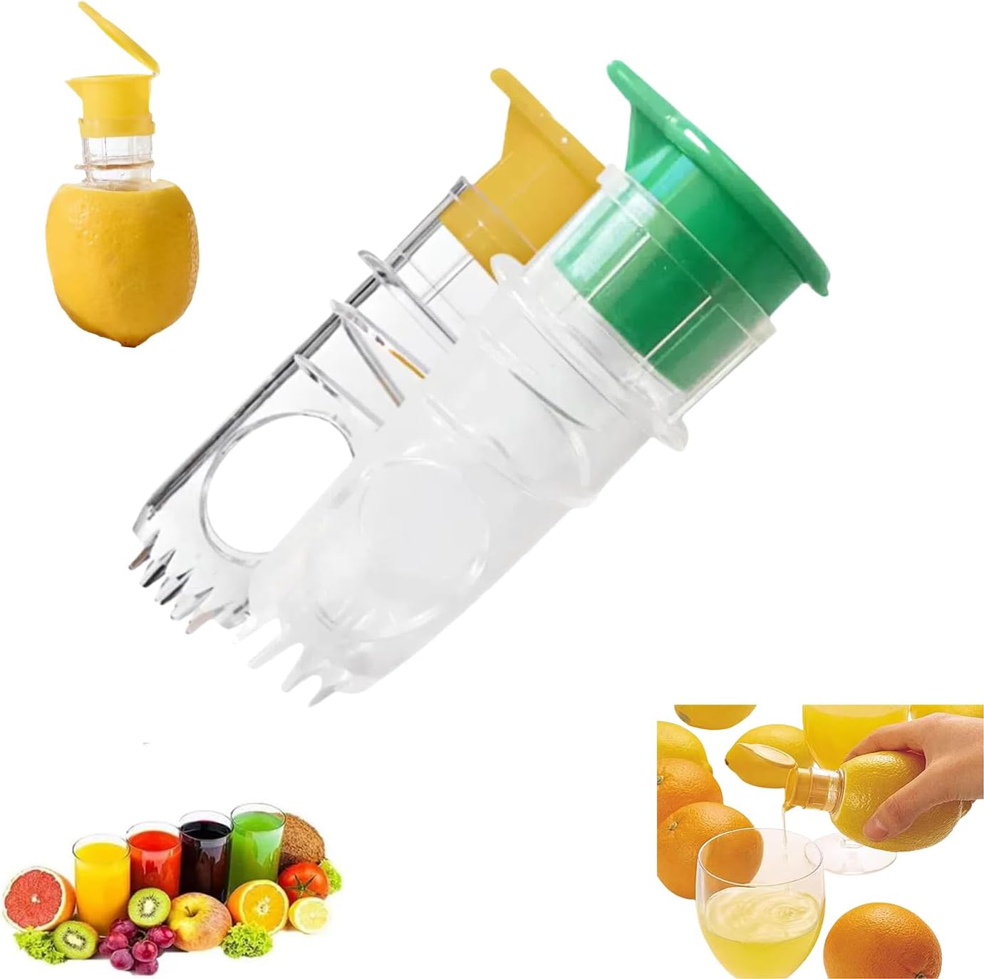 🍋2025 Neue Zitronenpresse mit Schraubverschluss ✨