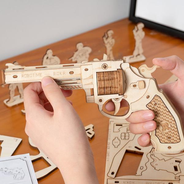 🔥Limited Time Sale 48% OFF🎉Justice Guard Revolver DIY Puzzle Gun-Buy 2 Get Free Shipping