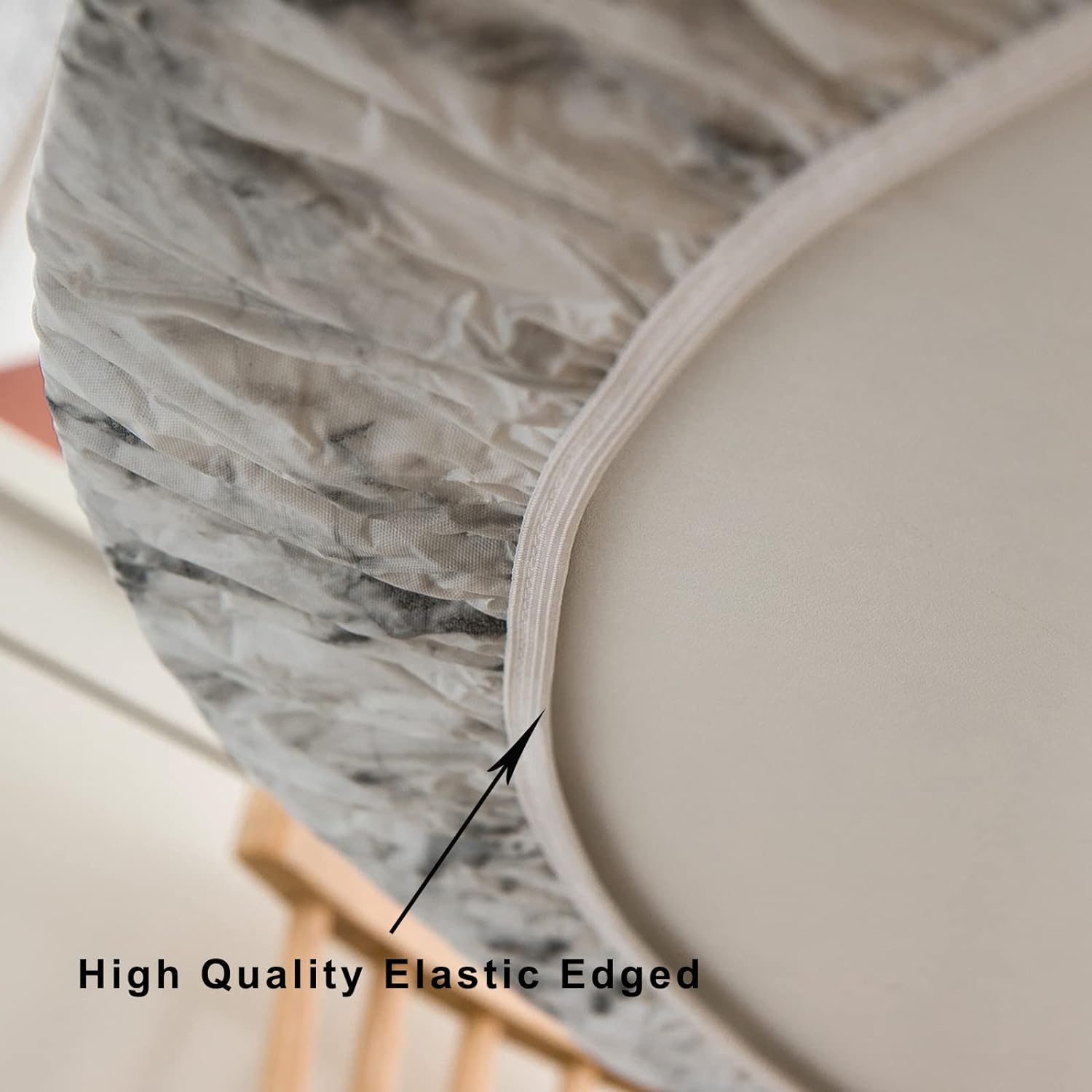 🎁TikTok Last Day Sale - 70% OFF🔥Premium Fitted Vinyl Tablecloth - 🍽️Spill-Proof & Stylish!