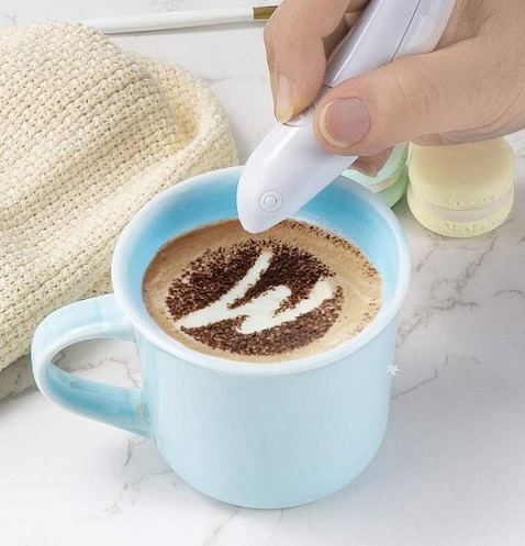 💖2022 Mother's Day Promotion- 48% OFF🌹Coffee Carving Pens Genius-Latte-Pen