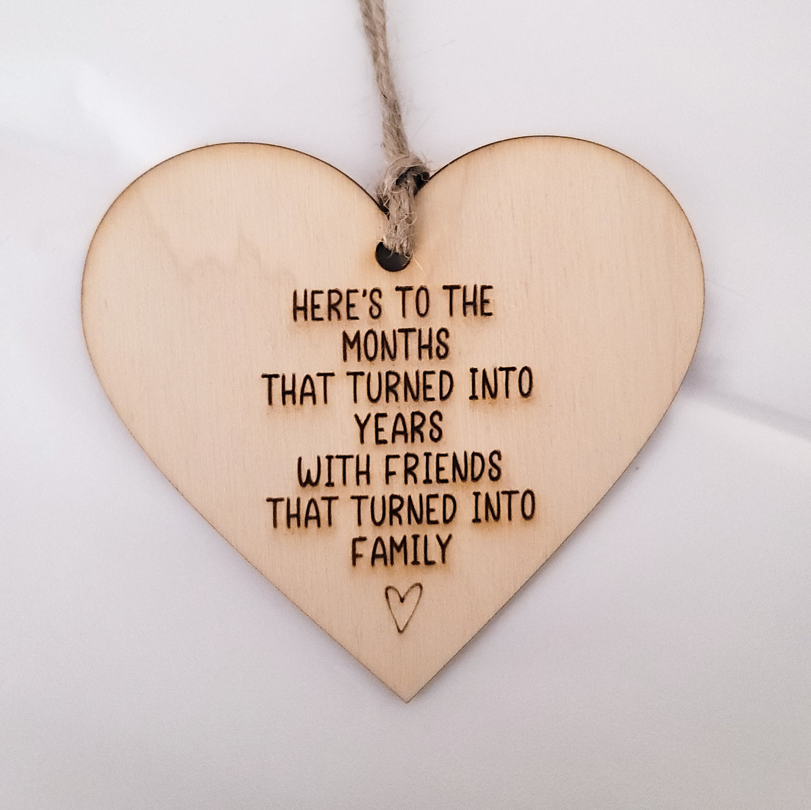 🎁Friendship Ornament | Friends That Turned Into Family Gift