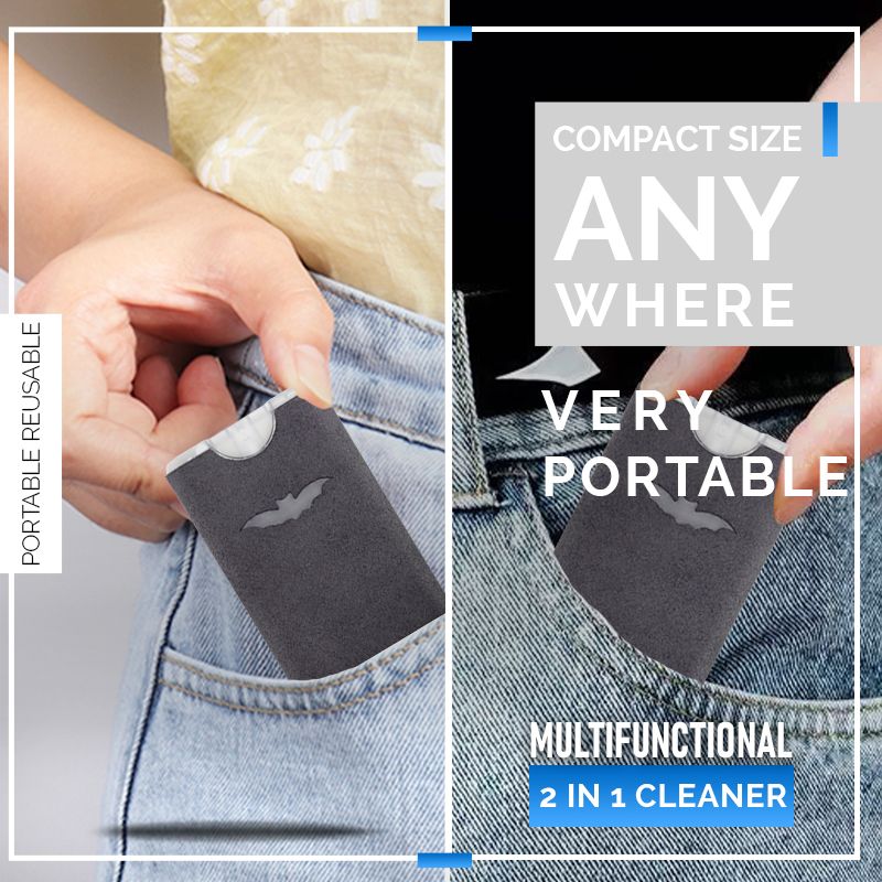 Portable Reusable 2 in 1 Screen Cleaner(BUY 2 SAVE $3)