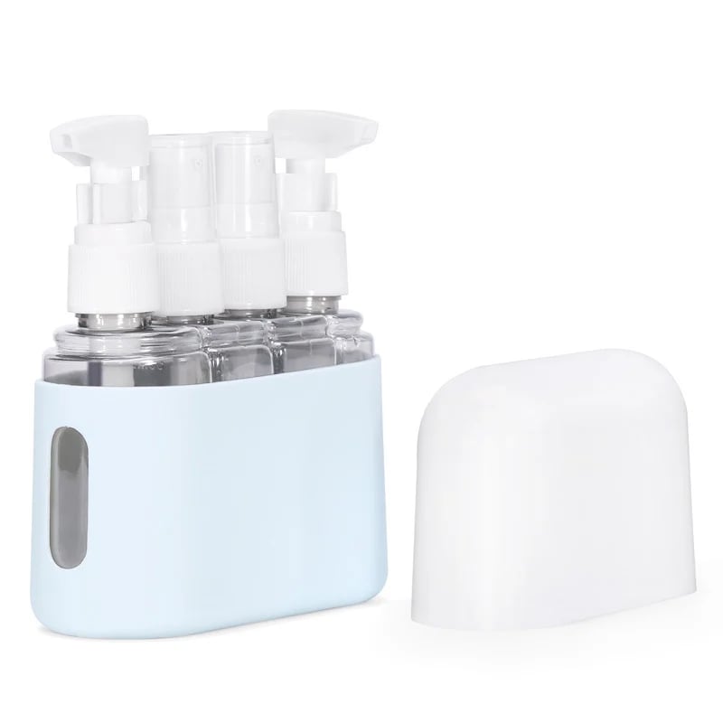 (🔥Last Day Promotion- SAVE 49% OFF) - Mini Shampoo Dispenser Portable Travel Bottle Set