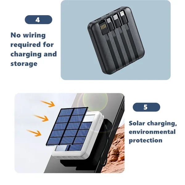 🎁Last Day Promotion 49% OFF Solar power bank🔥Buy 2 free shipping