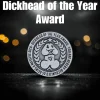🤣🎖️Hilarious Dickhead of the Year Challenge Coin
