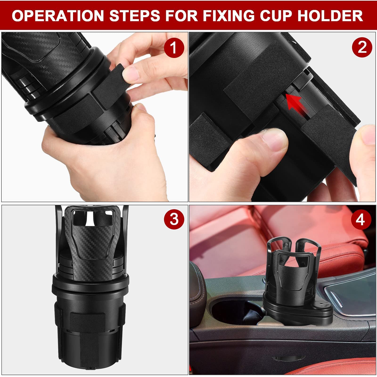 All Purpose Car Cup Holder - Buy 2 Free Shipping