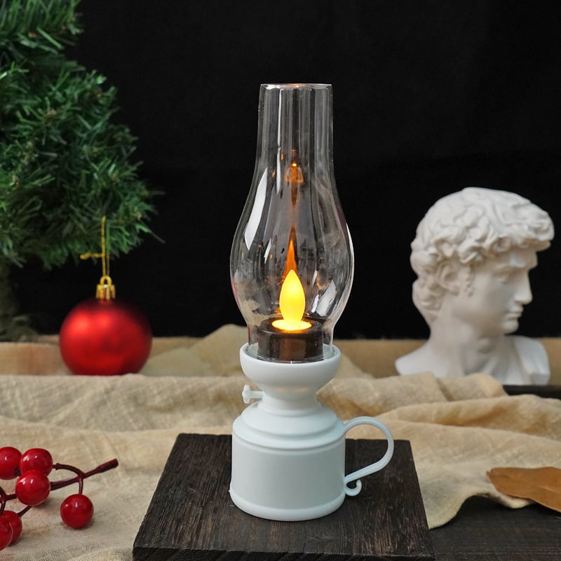 (🔥Last Day Promotions - 49% OFF)✨🕯️LED Vintage Kerosene Lamp Electronic Swing Candle