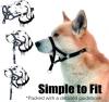 BARKLESS Soft Dog Head Collar, No Pull Training Tool for Small Medium Large Dogs on Walks, Gentle Training Collar and Control for Heavy Pullers, Includes Free Training Guide