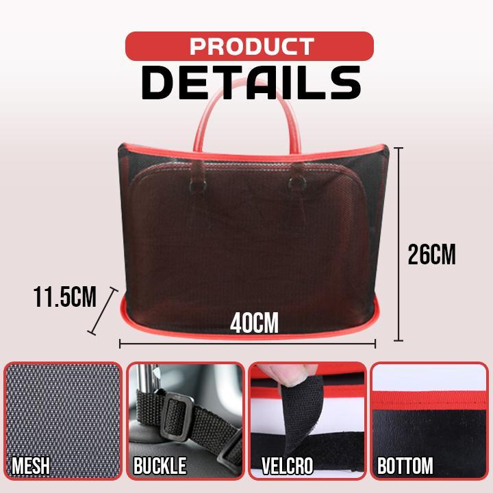 (🎄Christmas Promotion--48%OFF)Car Net Pocket Handbag Holder(👍Buy 2 get Free shipping)