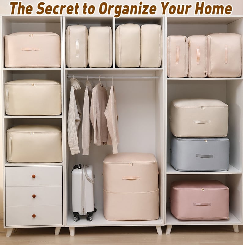 🔥HOT SALE - THE LATEST STORAGE TOOL💕- Ultra Space Saving Self Compression Organizer