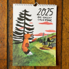 🚨 FLASH SALE ALERT! SAVE  $10🚨 2025 Fox-Themed Hand-Drawn Calendar – A Collectible Art Piece for Every Season-Pre-Order Now