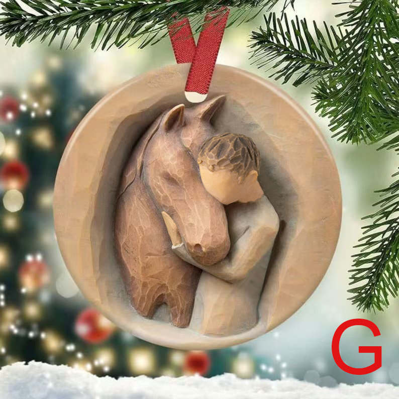 Horse Christmas Ornament