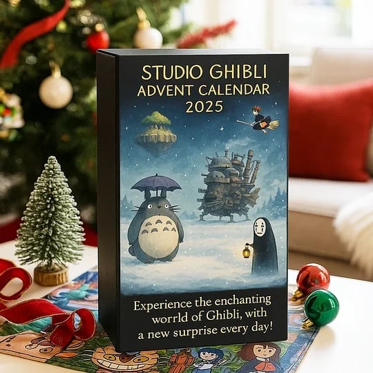 🔥Last Day 50% OFF -🎄Classic Studio Ghibli Anime Advent Calendar 2025