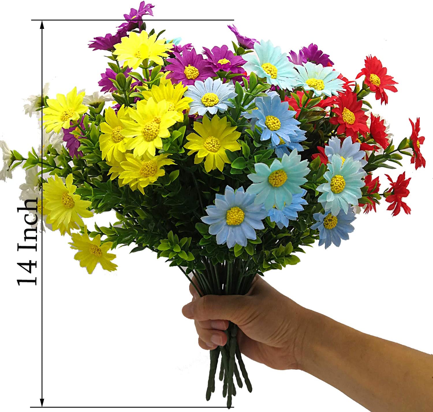 🔥Last Day 70% OFF-Outdoor Artificial Daisy Flowers💐
