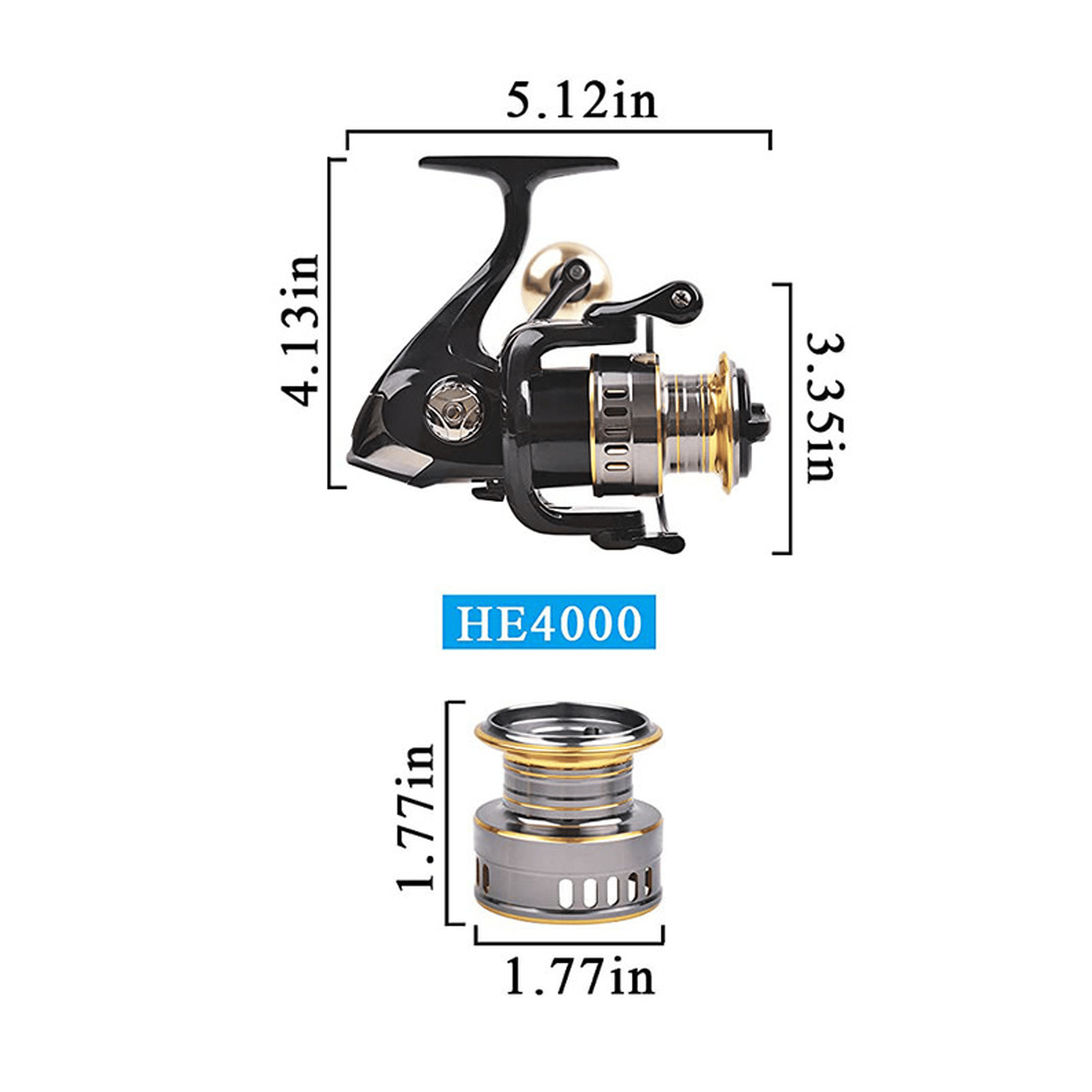 🔥Last Day 49% OFF-Fishing Reel-Metal Alloy Gear Disc Fishing Reel🐟