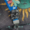 🎁TikTok Last Day Sale - 70% OFF🔥Colorful Flower Badge with Positive Quote
