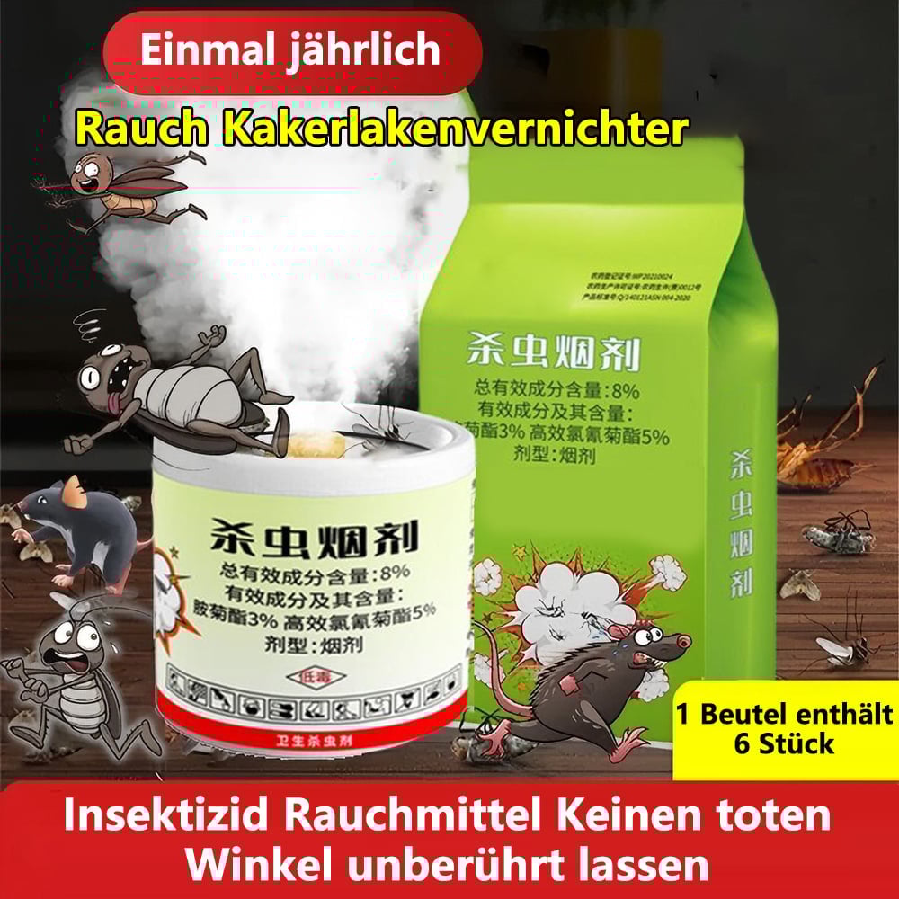 🔥Letzter Tag Verkauf 49% Rabatt🚫 Insektizid-Begasungsmittel