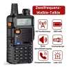 ⏰Letzter Tag 49 % RABATT🔥drahtlose Fern bidirektionale Dual Band Walkie Talkie