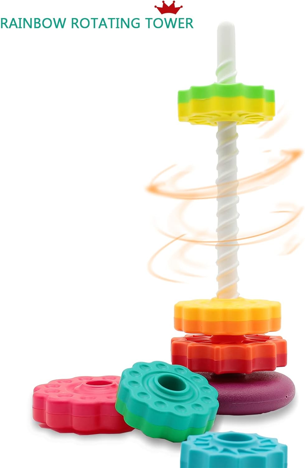 (🌲Early Christmas Sale- 50% OFF)Spinning Stacking Toys