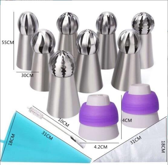 ✨Last Day Promotion - 70% OFF🎁🎄Cake Decor Piping Tips